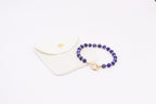 CIRCE | Bracelet in Rose Quartz and 18-carat Gold-plated stainless steel